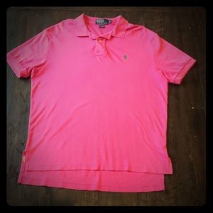 Pink polo